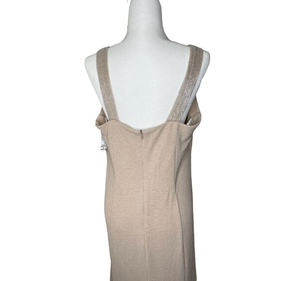 Maya Brooke Womens Formal Maxi Sleeveless Dress with Jacket Size 14 - Picture 5 of 9